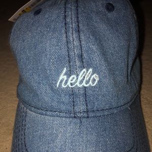 “Hello” Baseball Hat